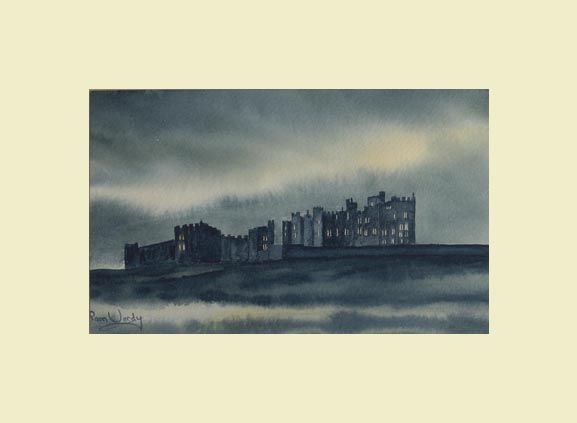 Painting of Northumberland | Alnwick Castle painting